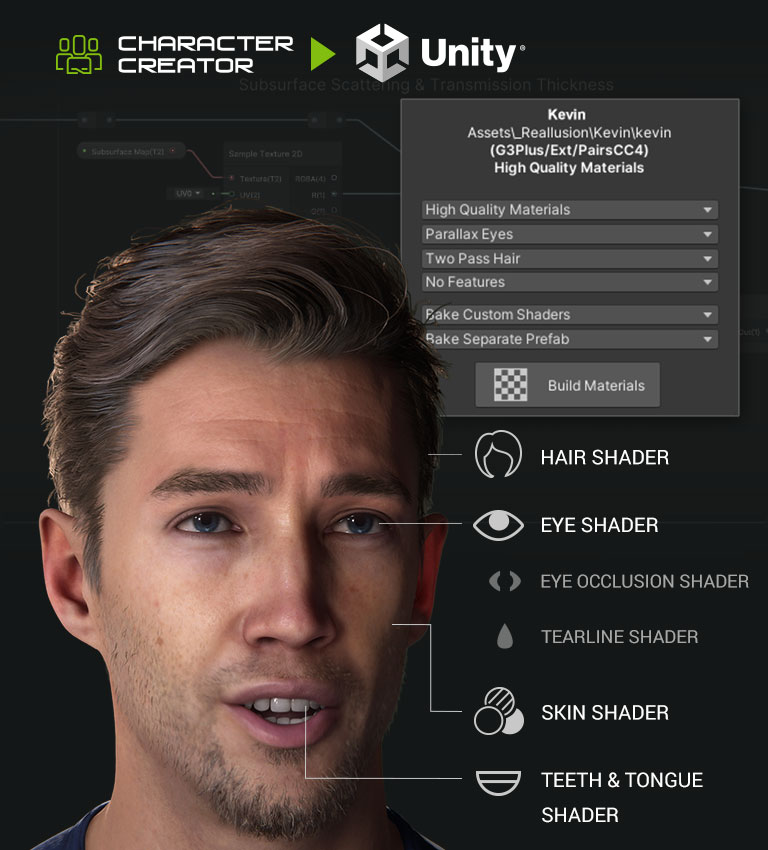 Auto Setup For Unity Character Creator