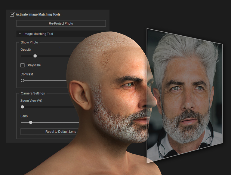 headshot - 3d head shape refinement