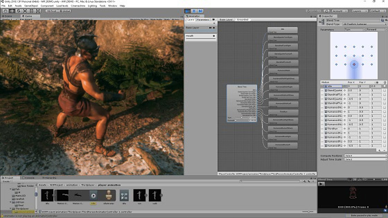 game character design - unity mecanim character creator