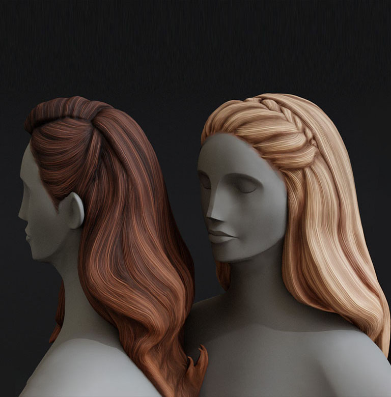 3d lite hair-optimal perfomance