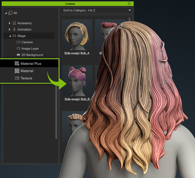 3d lite hair-color presets