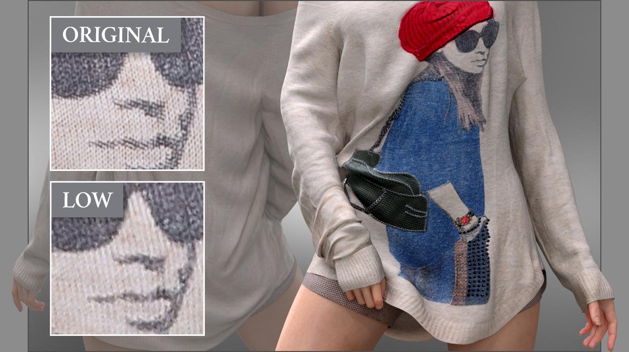 3d scan clothes-casual outfits