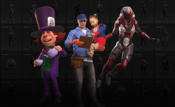 ActorCore － Low-poly characters