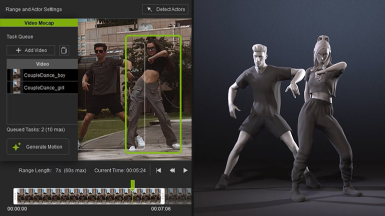 iClone AI Video Mocap