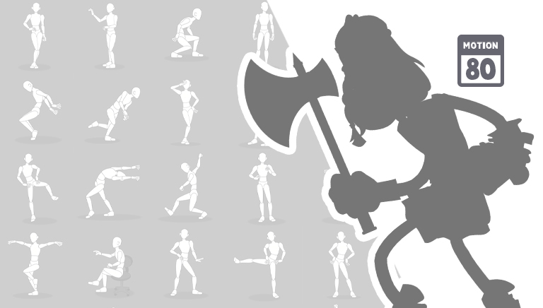 3d to 2d animation - motion sampler