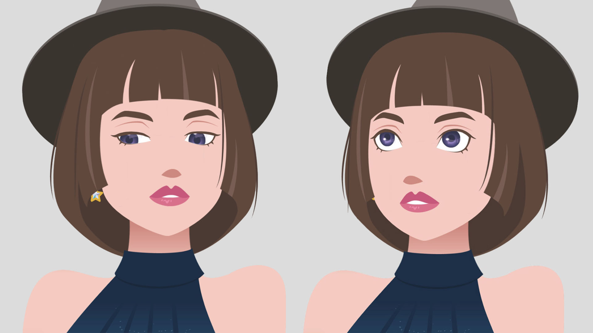 Animated character - illustrative art showcase
