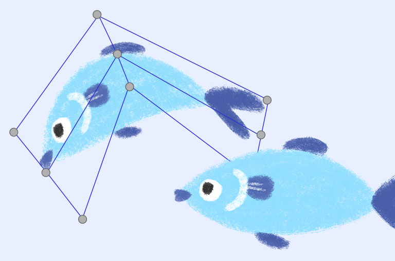 draw animation - free form deformation
