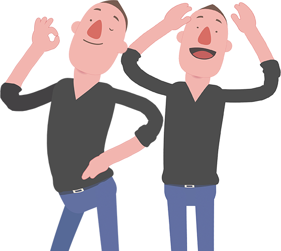 create cartoon character PSD human body