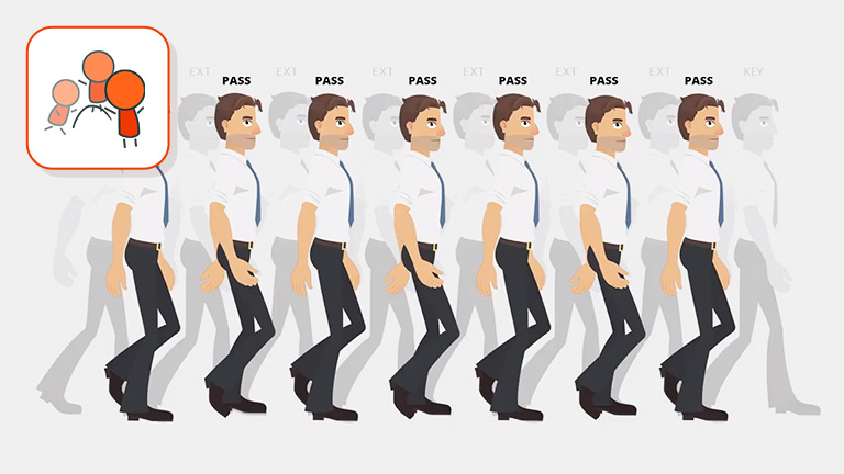 learn animation with 12 principles Straight ahead action and pose to pose - cartoon animator