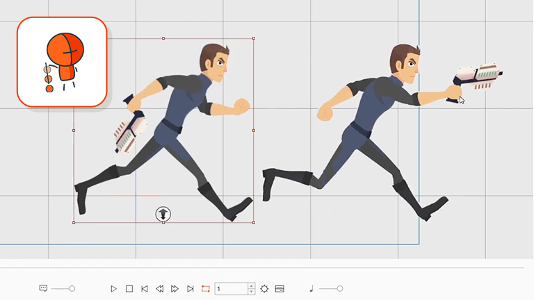 learn animation with 12 principles Secondary action - cartoon animator
