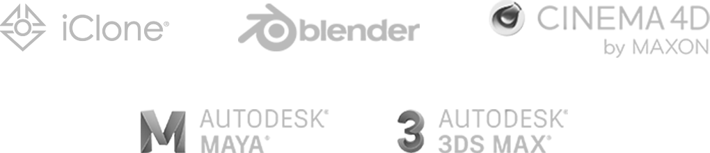 video maker - 3d animation tool logo