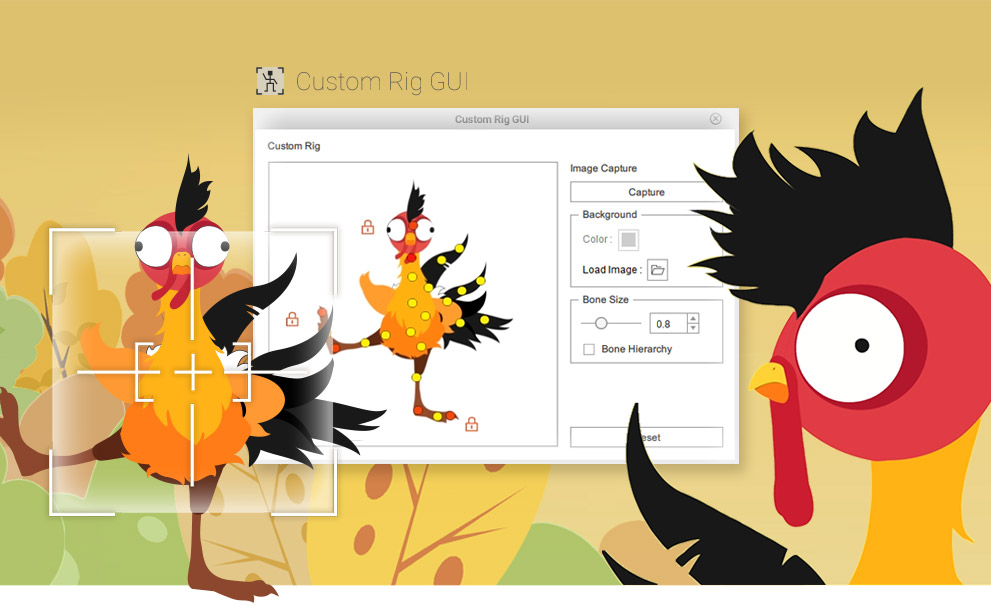 smart IK - IK motion custom GUI