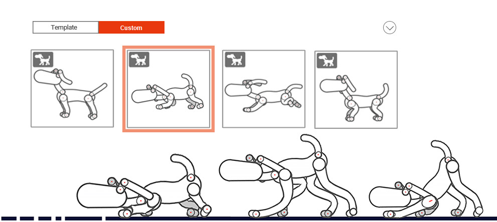 smart IK - IK animation motion reuse
