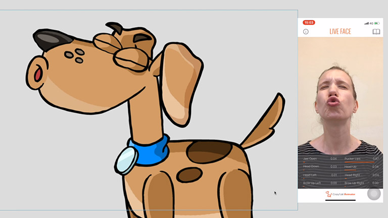 facial motion capture mocap animtion - Perform to Create Direct Facial Mocap