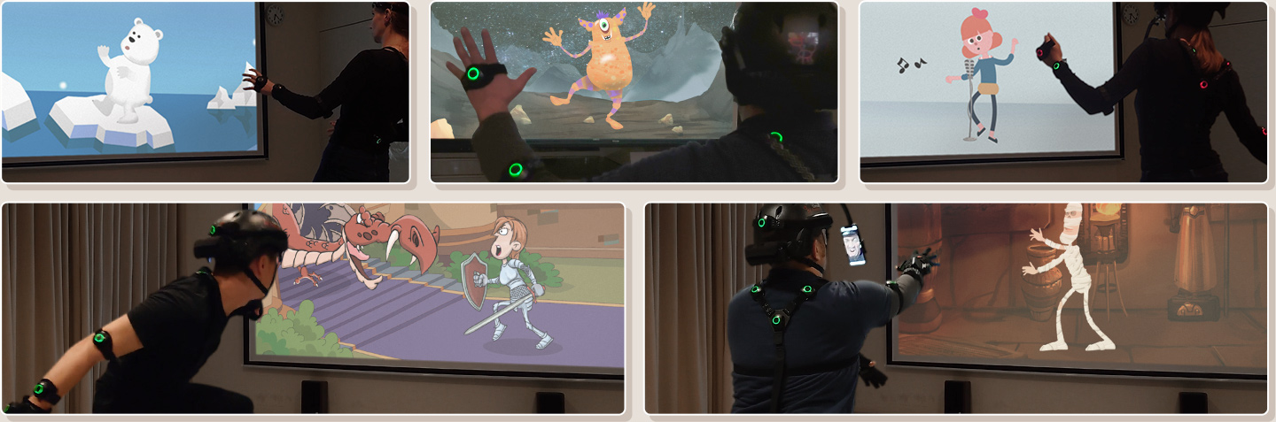 body motion capture mocap animation - 2d full body motion capture