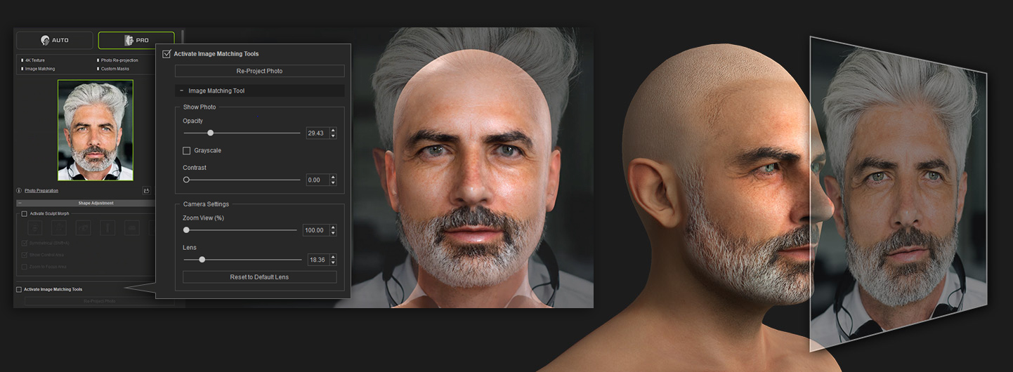 headshot - 3d head shape refinement
