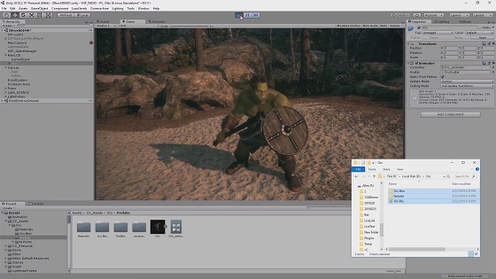 game character design - unity shader assignment - character creator