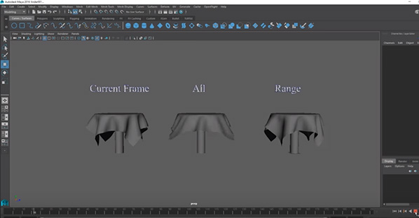 alembic - setting export range
