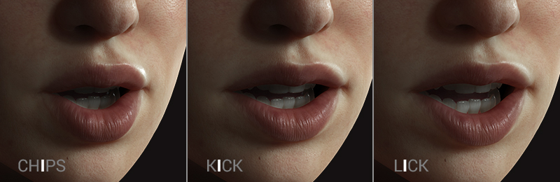 lipsync animation - previous phoneme affecting following phoneme