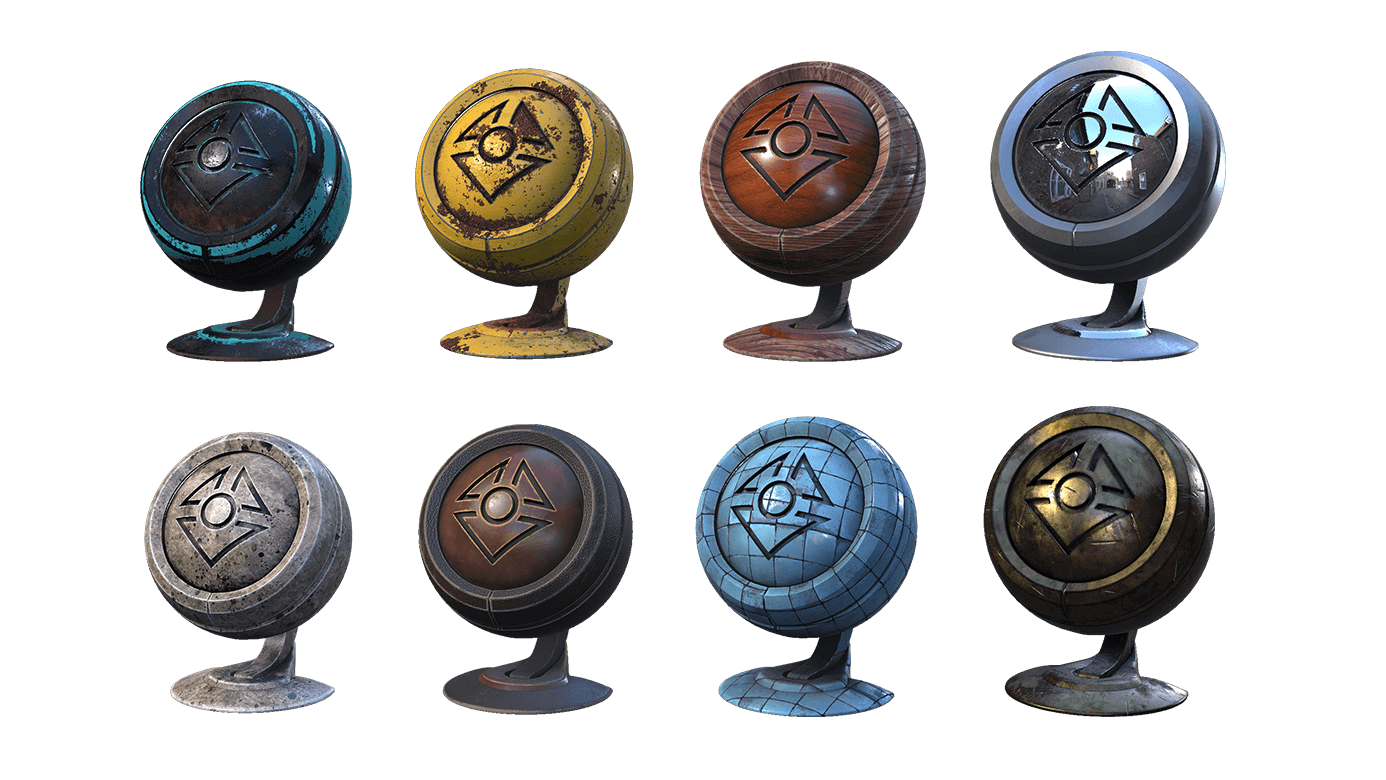 physically-based rendering based on physical interaction between light and materials