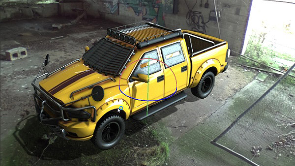 instant 3D compositing in animation software iClone