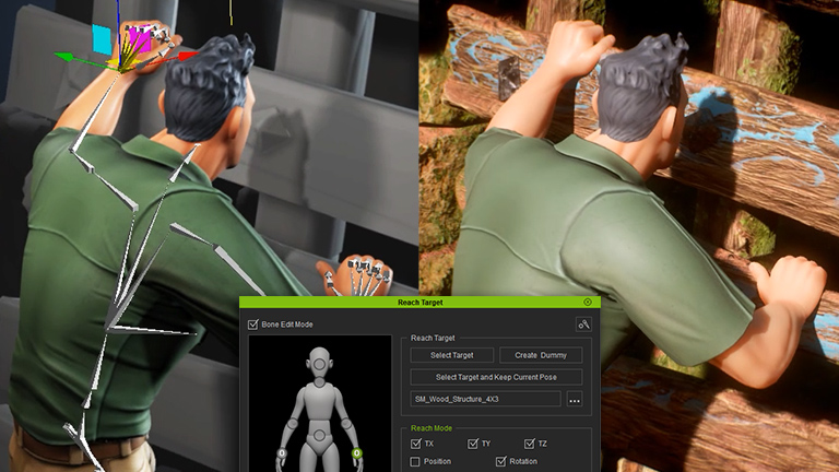 unreal character animation - iclone unreal live link asset transfer