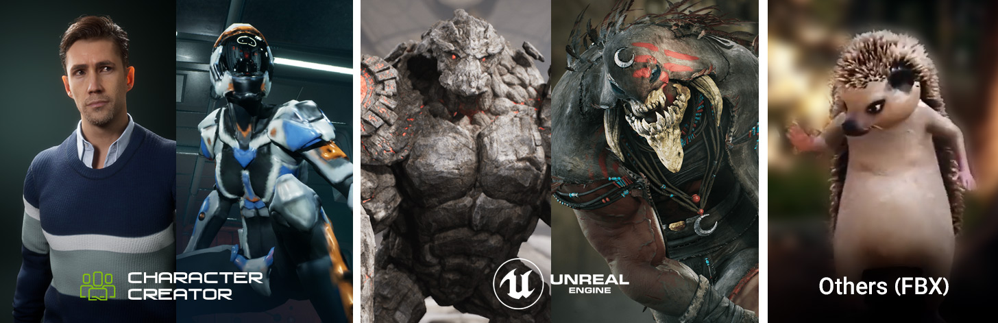 unreal character animation - iclone unreal live link character