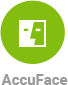 AccuFace with text