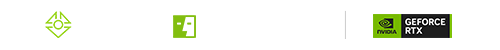 logos - iClone, AccuFACE, RTX